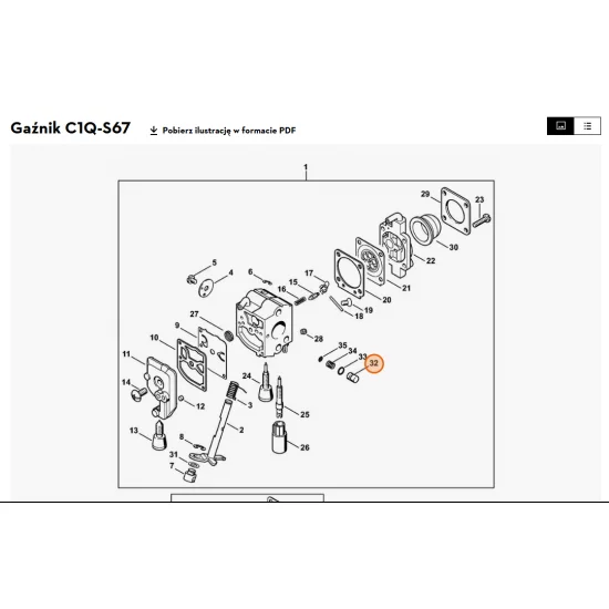 STIHL   Tłok pompy 4229 121 5800