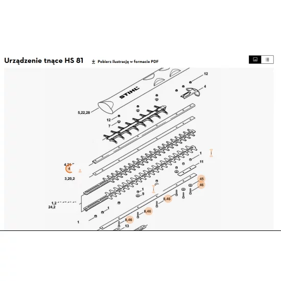 STIHL   Zestaw do regulacji luzów 4237 007 1001