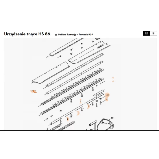 STIHL   Zestaw do regulacji luzów pomiędzy 4237 007 1002