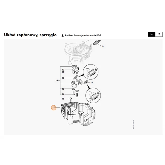 STIHL   Obudowa silnika 4237 021 3005