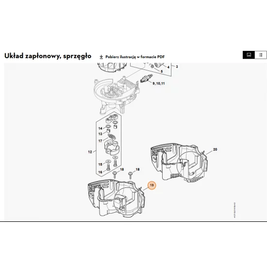 STIHL   Obudowa silnika 4237 021 3006