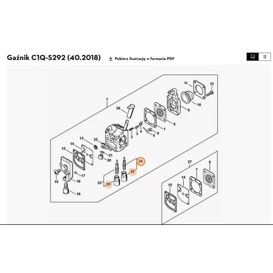 STIHL   Główna śruba regulacyjna 4237 120 6700