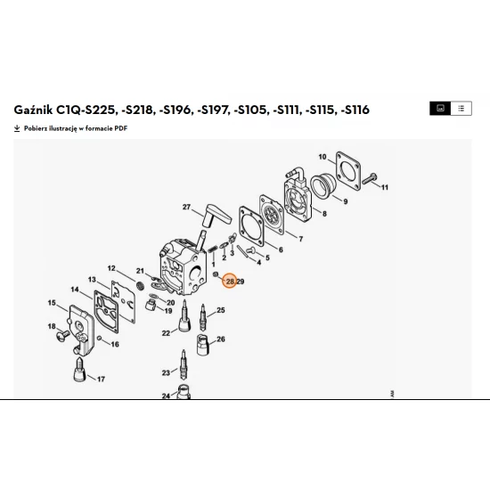 STIHL   Dysza stacjonarna 0.38 4237 121 5600