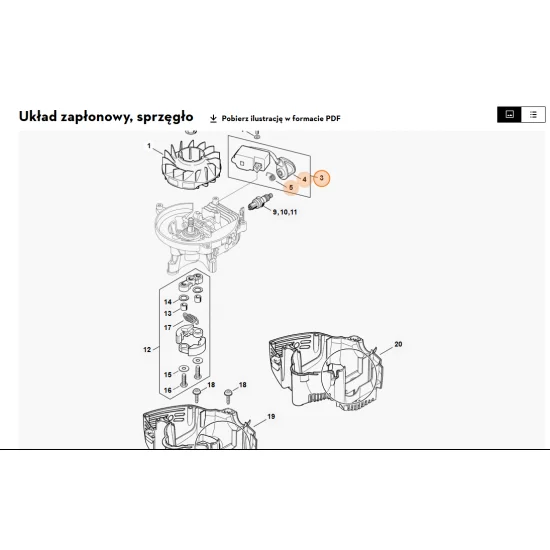 STIHL  Moduł zapłonowy 4237 400 1307