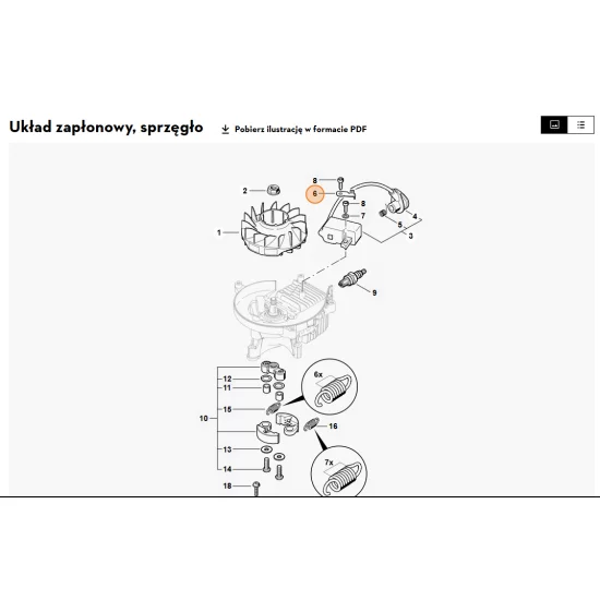 STIHL  Płaska wtyczka M 4237 431 2100