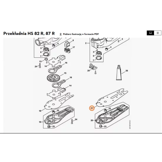 STIHL   Uszczelka 4237 649 0302