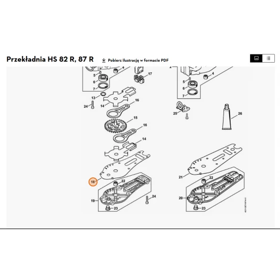 STIHL   Uszczelka 4237 649 0309