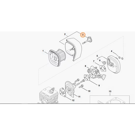 STIHL   Śruba zamykająca 4241 140 9300