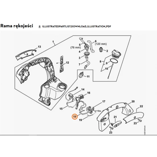 STIHL   Sprężyna ryglująca 4241 182 4204