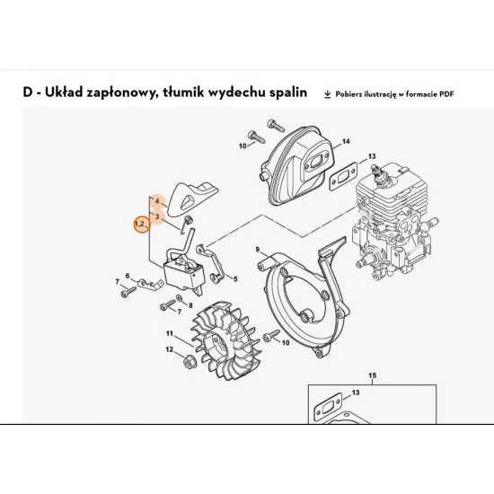 STIHL   Moduł zapłonowy 4241 400 1311