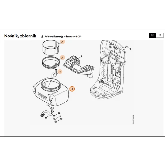 STIHL   Pojemnik 4241 700 0800