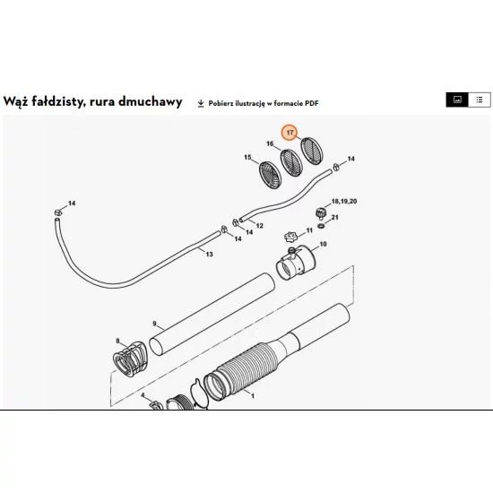 STIHL   Kratka odchylająca 4241 708 6800