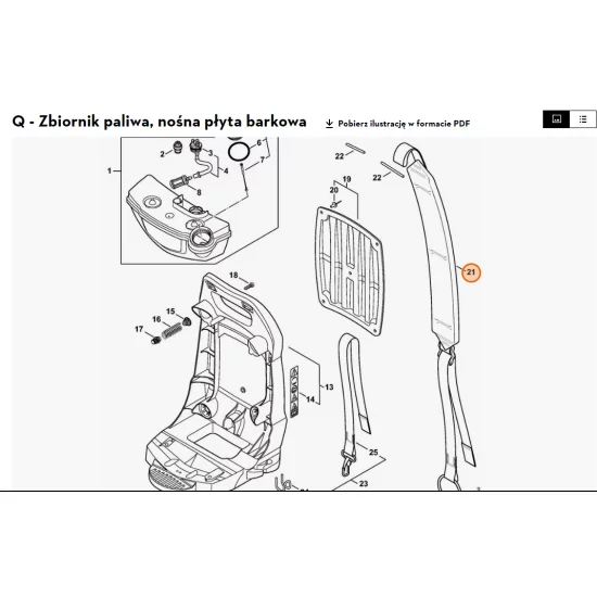 STIHL   Pas nośny 4241 710 9000