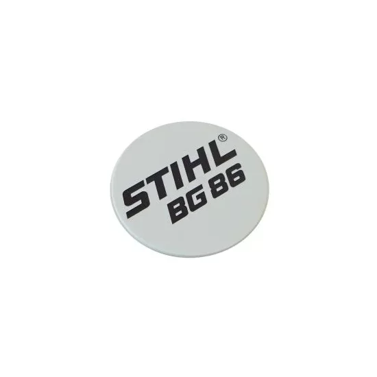 STIHL   Tabliczka z typem urządzenia BG 86 4241 967 1504