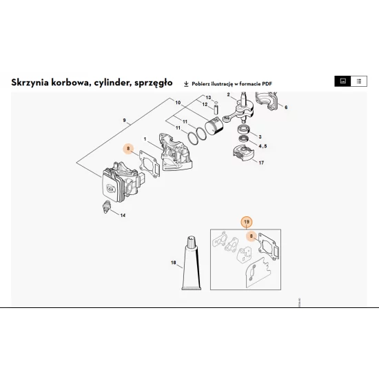 STIHL   Zestaw uszczelek 4242 007 1600