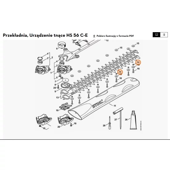 STIHL  Tulejka 4,9 mm 4242 641 4901