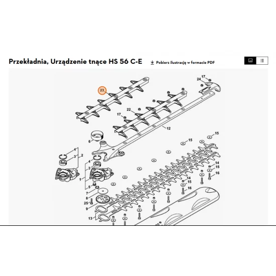 STIHL   Osłona 4242 740 9500