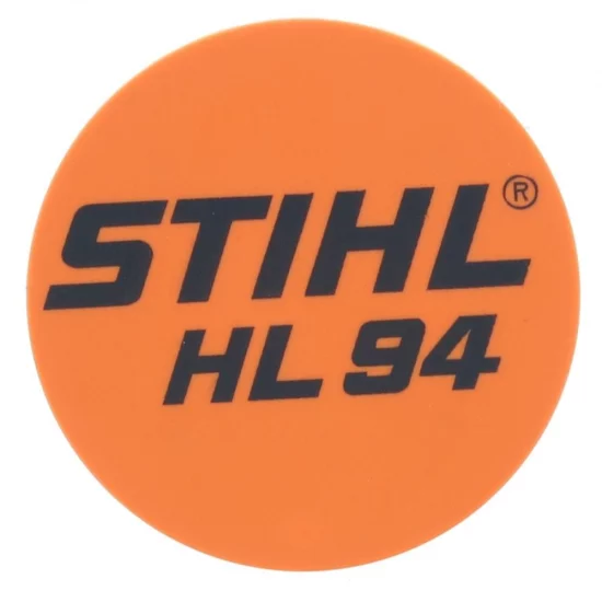 STIHL  Tabliczka z typem urządzenia HL 94 4243 967 1507
