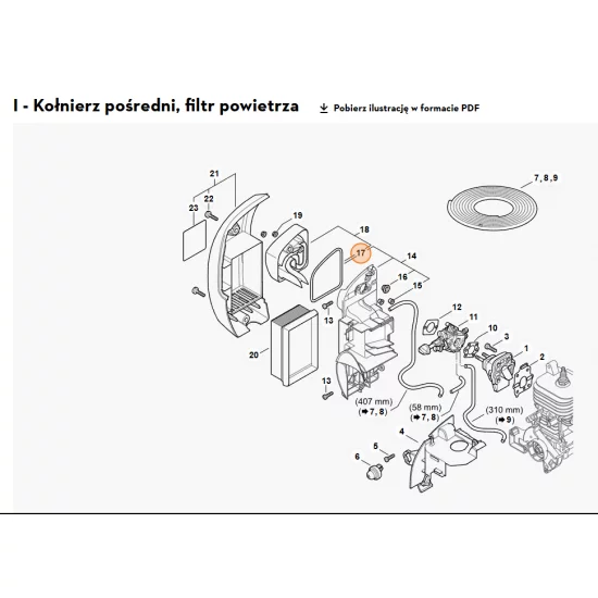 STIHL  Uszczelka 4244 149 0500