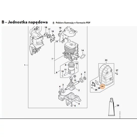 STIHL   Uszczelka 4244 149 0506