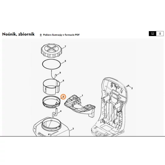 STIHL   Nasadka 4244 701 1600