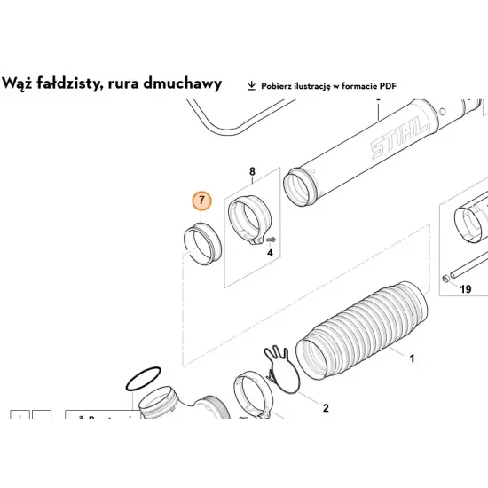 STIHL   Pierścień ślizgowy 4244 701 6300