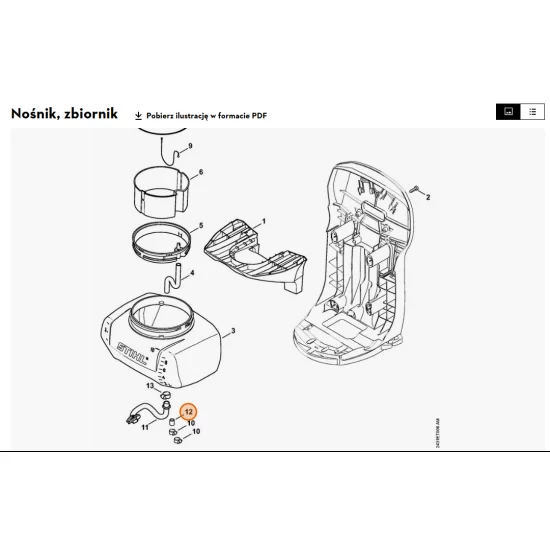 STIHL   Zatyczka zamykająca 4244 708 5900