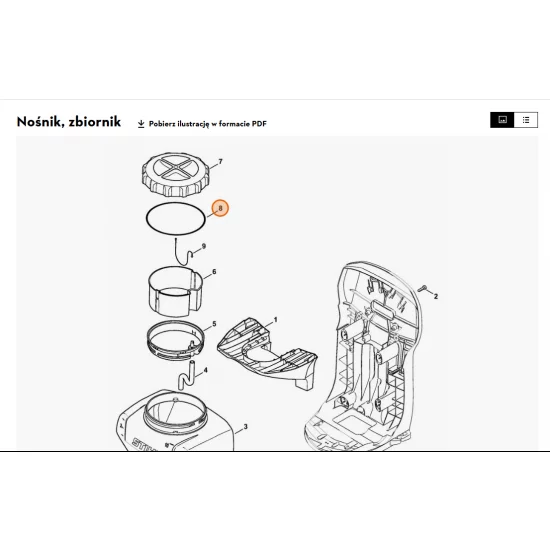 STIHL   Pierścień uszczelniający 4244 709 2001