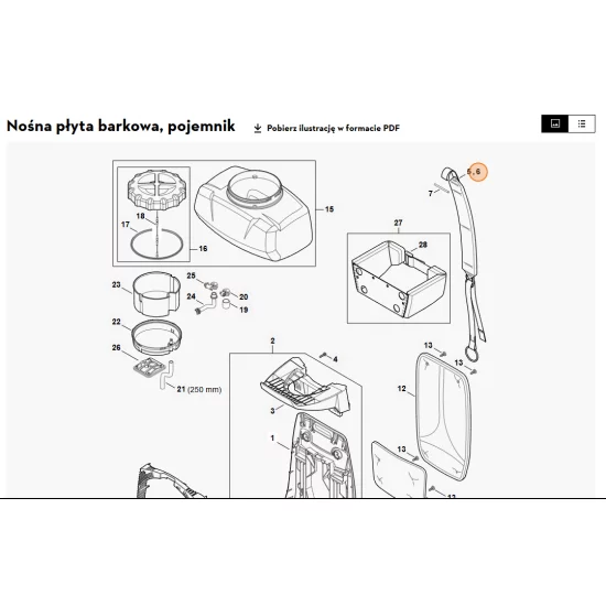 STIHL   Pas nośny 4244 710 9002