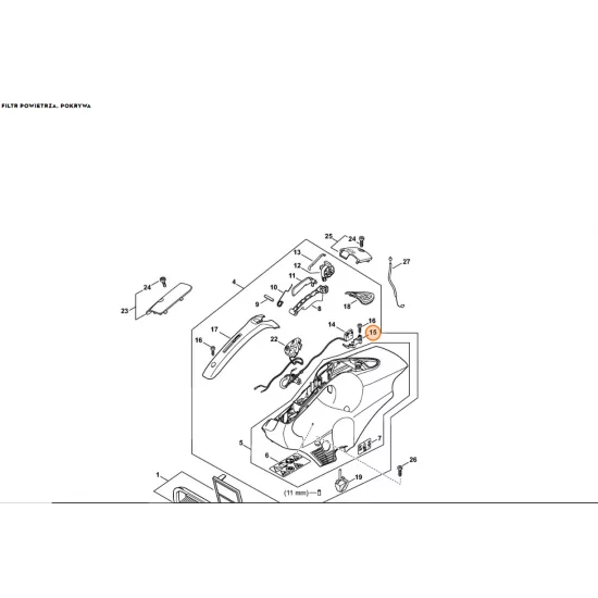 STIHL  Mocowanie 4250 435 6000