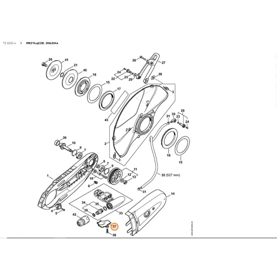 STIHL  Pokrywka 4250 676 4900