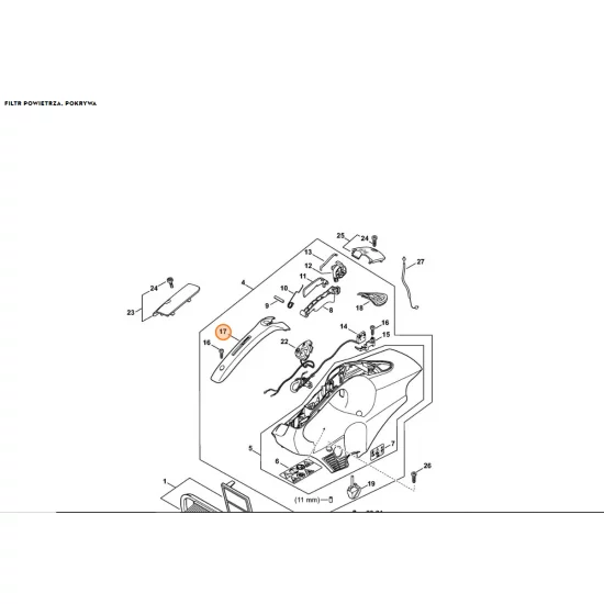 STIHL  Amortyzator gumowy 4250 087 8300