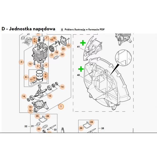 STIHL   Jednostka napędowa 4282 020 0200