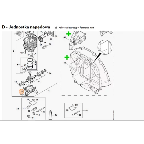 STIHL   Misa korbowa 4282 021 2502