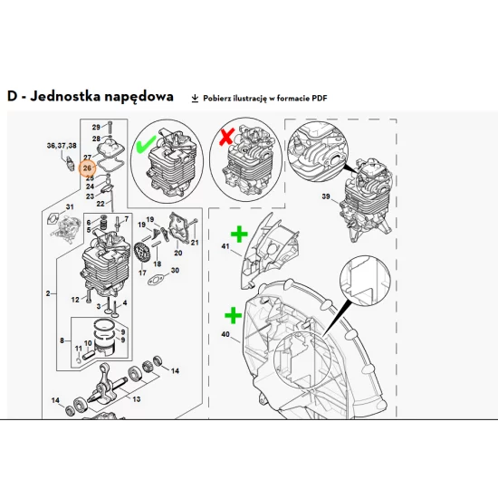 STIHL   Uszczelka 4282 029 0500