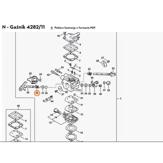 STIHL   Sprężyna 4282 122 3004