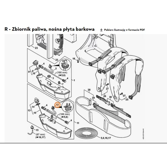 STIHL  Element łączący 4282 350 1401