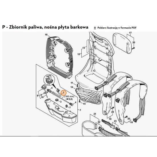 STIHL   Element łączący 4282 350 1402