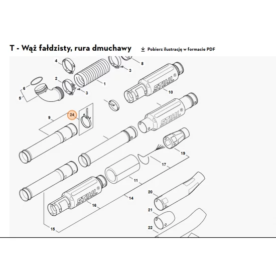 STIHL   Taśma przylepcowa 4282 701 9304