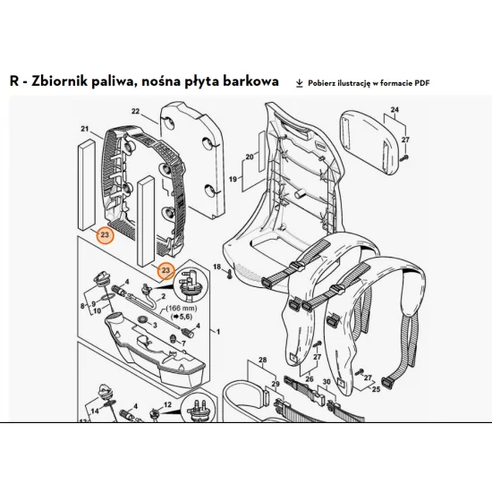 STIHL   Wkładka tłumiąca 4282 706 320