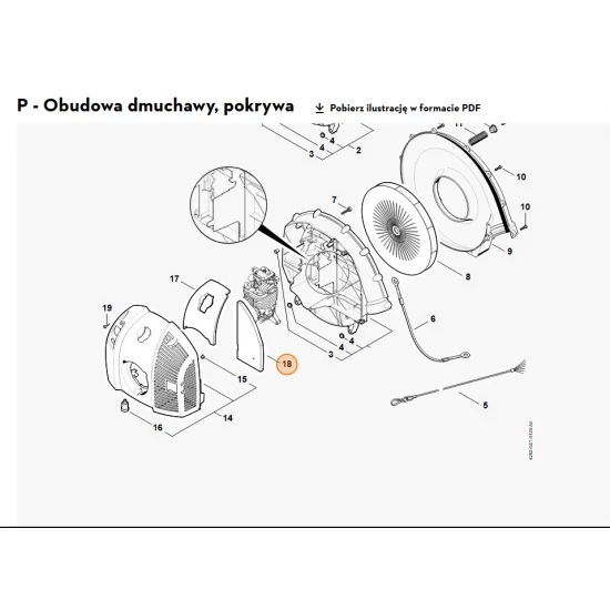 STIHL   Wkładka tłumiąca 4282 706 3240