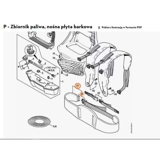 STIHL   Pas biodrowy 4282 710 9101