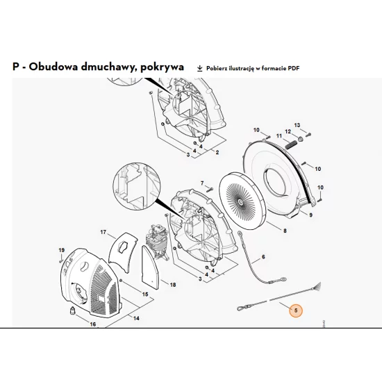 STIHL  Odprowadzenie 4282 740 7100