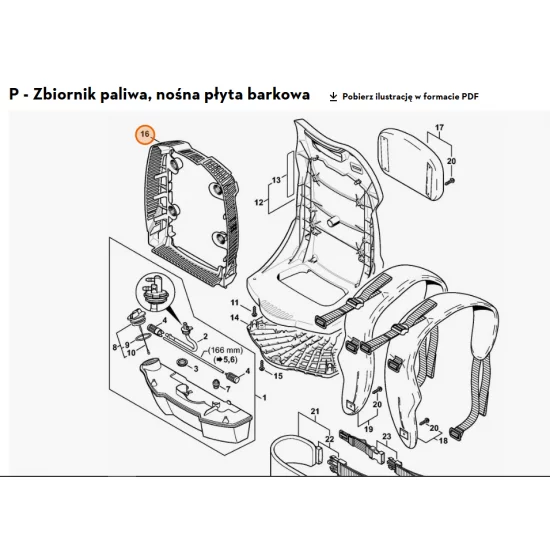 STIHL   Kratka ochronna 4282 760 810