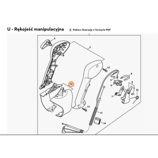 STIHL   Mocowanie 4282 790 0701