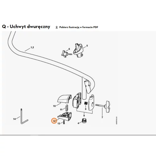 STIHL   Okładzina zaciskowa 4282 791 0901