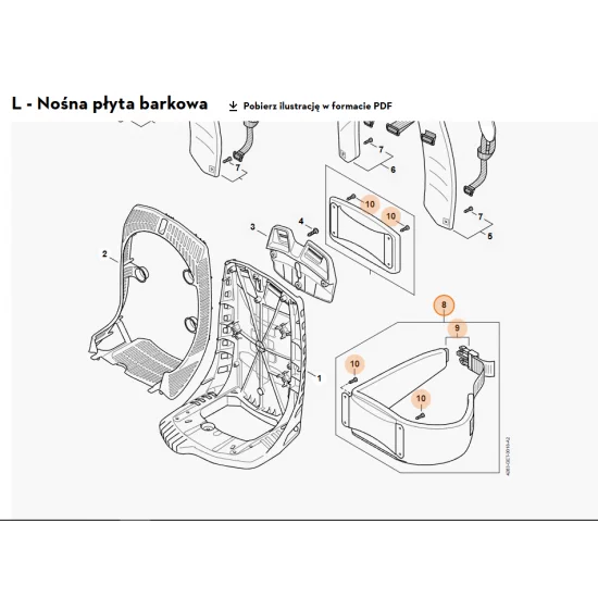 STIHL   Pas biodrowy 4283 710 9100