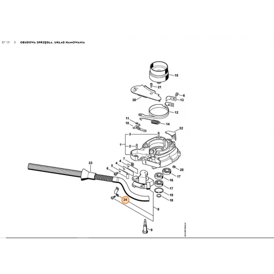 STIHL  Element zaciskowy 4311 162 2300