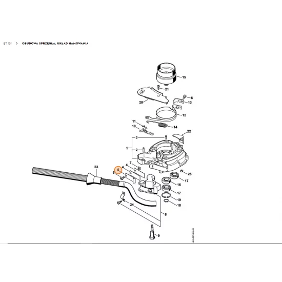 STIHL  Sprężyna piórowa 4311 162 7800