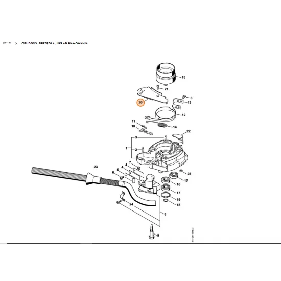 STIHL  Pokrywka 4313 160 0300